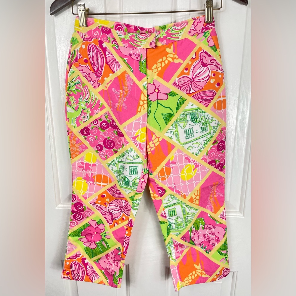 Vintage‎ Lilly Pulitzer Girls Pants 12 XL